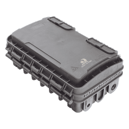 Caja de Distribución de Fibra Óptica / 24 Empalmes / 8 Puertos SC/APC / IP65 / Exterior / PP Resistente UV y Fuego