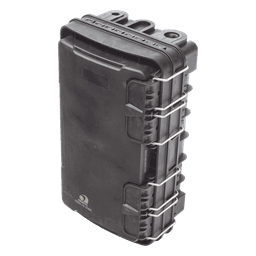 Caja de Distribución de Fibra Óptica / 24 Empalmes / 8 Puertos SC/APC / IP65 / Exterior / PP Resistente UV y Fuego