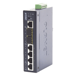 Switch Industrial Administrable Capa 2 con 4 Puertos 10/100/1000T y 2 Puertos SFP 1G/2.5G