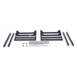 Rack Abierto de 4 Postes / 14 Unidades / Profundidad 510 mm / Montaje Pared o Piso / Acero 9.3 kg