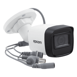 Bala TURBOHD 5 Megapixel / Lente 2.8 mm / 4 Tecnologías (TVI / AHD / CVI / CVBS) / 30 mts SMART IR EXIR / Exterior IP67 / dWDR / Metal