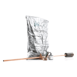 Kit de Protección a Tierra DC / Supresor de Picos 5 ns / Sistemas Fotovoltaicos Aislados / Varistor Óxido de Silicio / Instalación en Controlador o Térmica