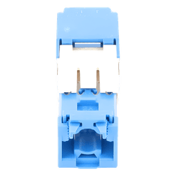 Conector Jack RJ45 / Cat 6A / Mini-Com TG / Sin Herramienta Impacto / 10GBase-T / 150m (492 pies) / Azul