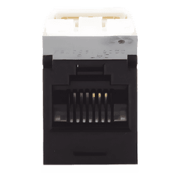 Jack RJ45 / Cat 6 / Mini-Com TG / Sin herramienta de impacto / 8P8C / Negro