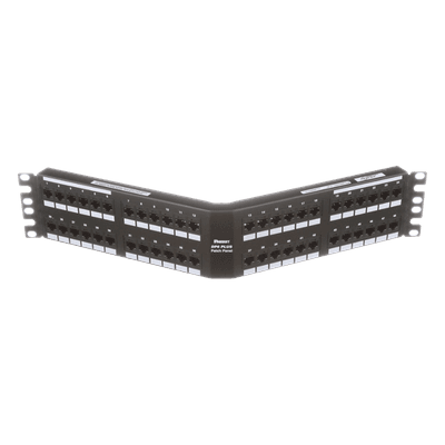 Panel de Parcheo / Cat 6 / 48 Puertos / 2UR / Angulado / 110 IDC / PoE 100W