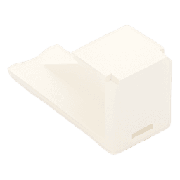 Módulo de Tapa Ciega / Mini-Com / Blanco Mate / 1 Espacio / Compatible RoHS