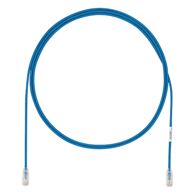 Cable de Parcheo UTP / Cat6A / 28AWG Diámetro Reducido / CM-LSZH / 4.57 m (15 ft) / Azul