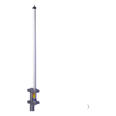 Antena base UHF 490-512 MHz, Fibra de Vidrio, 9 dB de Ganancia, Serie HD para Climas Difíciles 