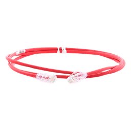 Cable de Parcheo UTP / Cat6A / 28AWG / CM-LSZH / 1.52 m (5 pies) / Rojo