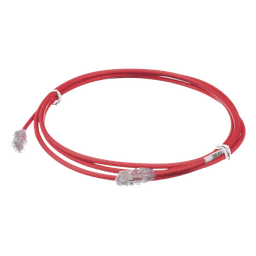 Cable de Parcheo UTP / Cat6A / 28AWG / CM-LSZH / 2.13 m (7 ft) / Rojo