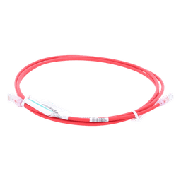 Cable de Parcheo UTP / Cat6A / 28AWG / CM-LSZH / 2.13 m (7 ft) / Rojo