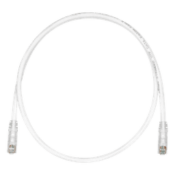 Cable de Parcheo TX6, UTP Cat6, 24 AWG, CM, Color Blanco Mate, 3.05 Metros (10 Pies)