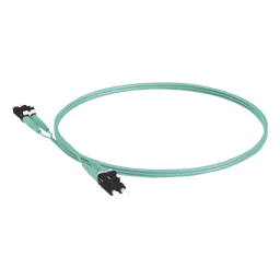 Jumper de Fibra Óptica / Multimodo OM3 50/125 / LC-LC Dúplex / OFNR Riser / LSZH / 5 m (16.40 pies)