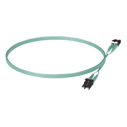 Jumper de Fibra Óptica / Multimodo OM3 50/125 / LC-LC Dúplex / OFNR Riser / LSZH / 5 m (16.40 pies)