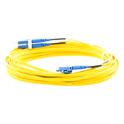 Jumper de Fibra Óptica / Monomodo OS2 9/125 / LC-LC Dúplex / OFNR Riser / LSZH / 10 m (32.81 pies)