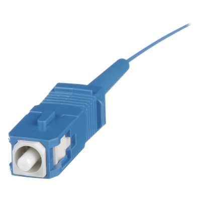 Pigtail de Fibra Óptica SC Simplex, Monomodo OS2 9/125, 900um, Color Azul, 1 Metro (3.28 Pies)