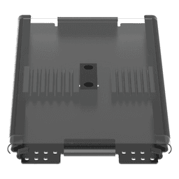 Charola de Empalme para Fibra Óptica / 12 Empalmes / Apilable 4 Unidades / 112.1x200.7x9.5 mm / 4.41x7.90x0.37 in