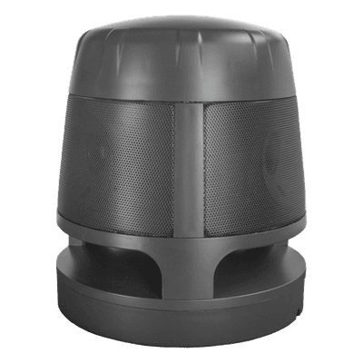 Altavoz para exteriores de 6.5 in | 360 grados | 3 tweeters | 8 ohms | 70V/100V | conmutables
