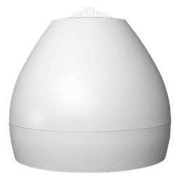 Altavoz colgante | 8 in | 70v /100v | 8 Ohms | 125 Watts | Blanco