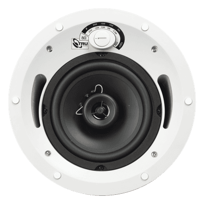 Altavoz comercial de 2 vías | 70V /100V | 8 Ohms | montaje en techo | woofer de 6.5 in | 60 Watts |