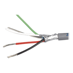 Bobina de 305 m (1000 ft) / Cable para Alarma 4x18 AWG / Blindado / Riser / Gris