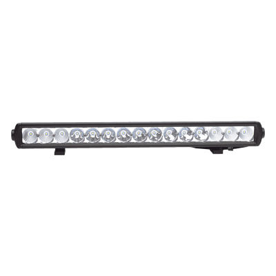 Barra LED color claro de una fila, 12-24 Vcc, 20 pulgadas de largo, 2175 lúmenes, Montaje Permanente