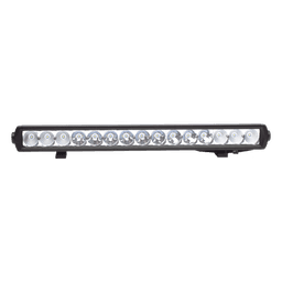 Barra LED color claro de una fila, 12-24 Vcc, 20 pulgadas de largo, 2175 lúmenes, Montaje Permanente