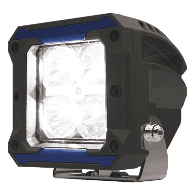 Luz de Trabajo de 9 LED, 1025 Lumens, IP67, 12-24 VCD