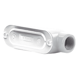 Caja de Registro Condulet / 1/2" (12.7 mm) / Configuración LB / Aluminio Diecast / NPT / Volumen 65.5 cm³