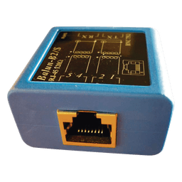 Balun E1 -Adaptador BNC hembra 75 ohms a jack RJ45 120 ohms 