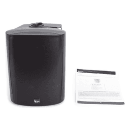 Altavoz de 2 vías | exteriores | 70V / 100V | woofer de 6.5 in | negro