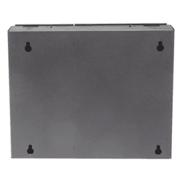 Caja de Conexión de Fibra Óptica / Montaje en Pared / 2 Placas FAP o FMP / Hasta 48 Fibras / Área de Bobinado Integrada / Cierre con Opción de Cerradura