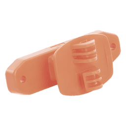 Aislador de Paso / Aislamiento 18 kV / Resistencia Mecánica 10.2 kg / Polipropileno y Policarbonato / Protección UV