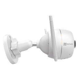 Cámara Bala IP / 2 Megapixel / Doble Lente 2.8 mm / 105° / Visión Nocturna a Color / IR 30 m (98.4 ft) / Wi-Fi 2.4 GHz / IP67 / Audio Bidireccional / Sirena y Luz Estroboscópica
