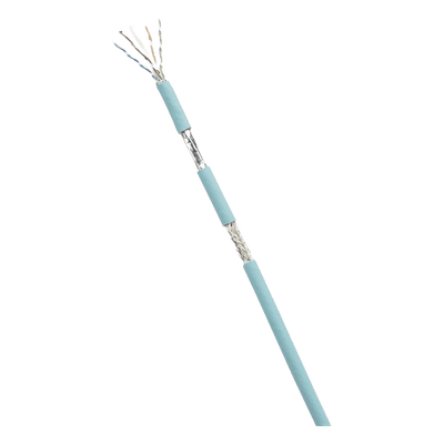 Cable SF/UTP Cat 6A / Blindado Doble / 80 m (262.5 ft) a 500 MHz / Multifilar 24/7 AWG / Resistente Aceite y UV / 305 m (1000 ft)
