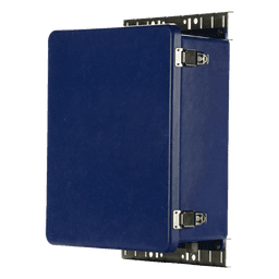Gabinete de Seguridad para Wireless / NEMA 4X / IP66 / 356 x 305 x 152 mm (14 x 12 x 6 in) / Fibra de Vidrio y Aluminio / Montaje en Poste