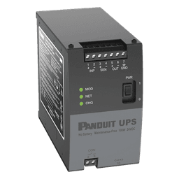 UPS Industrial de 100 Watts, 24 Vcd de Entrada, Instalación en Riel DIN Estándar de 35mm, Temperatura de operación de -40 a 60 ºC