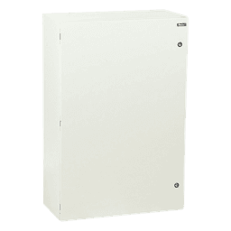 Gabinete de Zona de Red / Montaje en Pared / 2 Switches Industriales / IP66 / UL Tipo 4/12 / Rieles DIN / Puerta Reversible