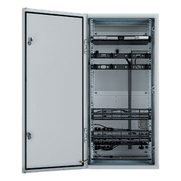 Gabinete Industrial de Distribución / Montaje en Pared / 26 UR / NEMA 4/12 IP66 / Acero Bajo en Carbono / 350 lb (158.8 kg)