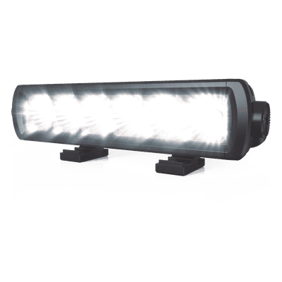 Barra LED color claro de una fila, 12-24 Vcc, 9 pulgadas de largo, 2175 lúmenes, Montaje Permanente