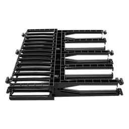 Organizador de Cables Horizontal NetManager de Alta Densidad, Doble (Frontal y Posterior), Para Rack de 19in, 1UR, Color Negro