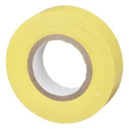 Cinta Aislante Eléctrica / PVC 0.18 mm / 19 mm x 20.12 m (66 ft) / 600V / UL 510 / Amarillo