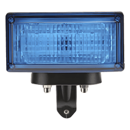 Luz Frontal Ultra Brillante / 9 LED 3W / 25 Patrones Destello / 10-30 VCC / 64-104 cm (2.1-3.4 ft) / Ámbar