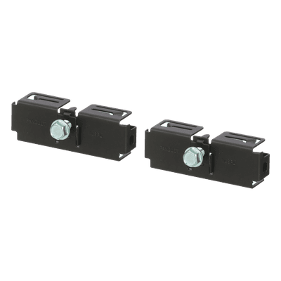 Kit de 2 Clips para Unión de Charolas Wyr-Grid de Panduit, Compatible con 8 y 12 in de Ancho, Color Negro