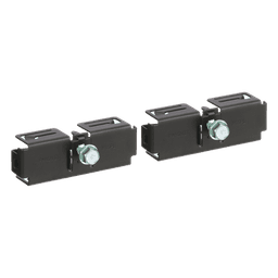 Kit de 2 Clips para Unión de Charolas Wyr-Grid de Panduit, Compatible con 8 y 12 in de Ancho, Color Negro