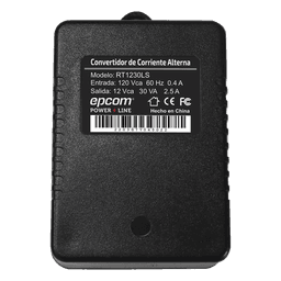 Transformador de Pared 12 Vca 30 VA