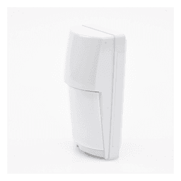 Sensor PIR / Interior y Exterior / Cobertura 12 x 15 m (39.4 x 49.2 ft) / Alámbrico / Doble Blindaje / Selector Día/Noche
