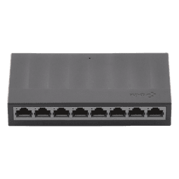 Switch de escritorio / 8 puertos Gigabit / 16 Gbps capacidad de conmutación / Fanless / 4.89W máximo