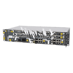 OLT GPON Carrier Class / 32 Puertos GPON / Switching 1.04 Tbit/s / 2 Ranuras Modulares / 2 UR Rack 19" / Fuente CA 90-290 V