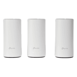KIT 3 Routers Inalámbricos MESH Interior para Hogar / Doble Banda Wi-Fi 5 AC1200 Mbps / 2 Puerto Gigabit WAN/LAN / 2 Antenas Internas / Administración Mediante la App Deco (iOS, Android) 